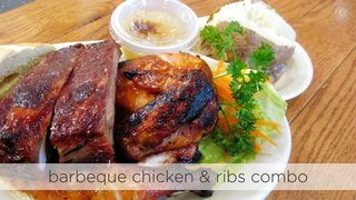 Barbeque Chicken & Ribs Combo