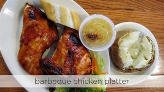 Barbeque Chicken Platter